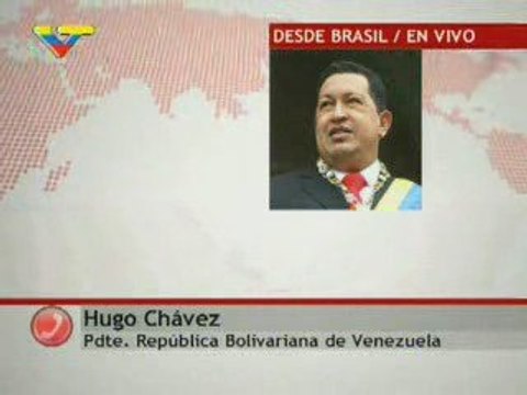 Presidente Chávez: Sólo unidos tendremos una patria grande
