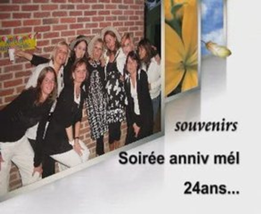 Montage photo soirée de mes 24ans...