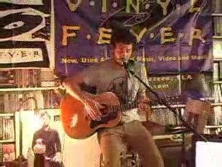 Alexi Murdoch - Orange Sky @ Vinyl Fever Records Tampa Fl.