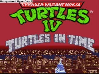Retro Cake Test:Teenage Mutant Ninja Turtle 4:Turtle in Time
