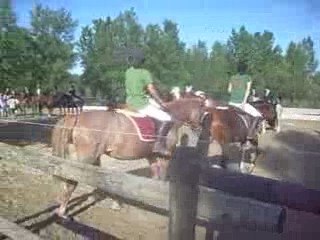 Fête club : arrivée pour la photo
