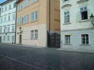 Facade maisons de Prague