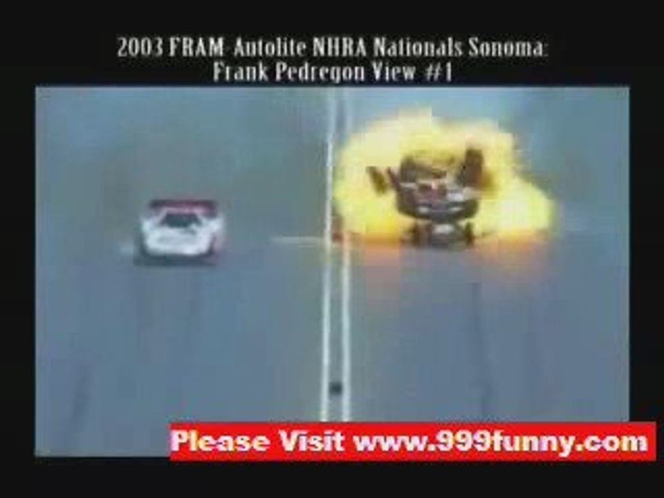 Funny Car Crash