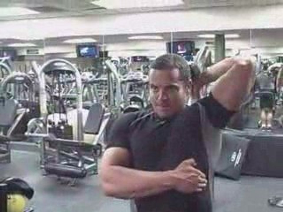 Tricep Workout With Dumbells