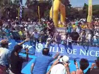 ironman de nice 2009 arriver marcel zamora