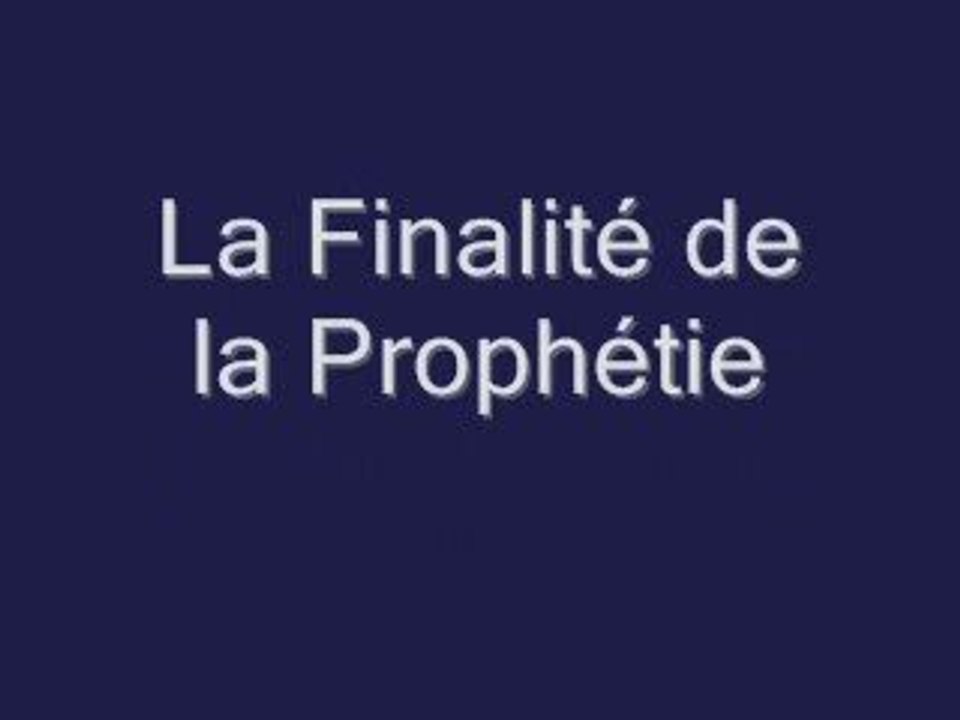 Ahmadiyya Bahaïsme La Finalité de la Prophétie