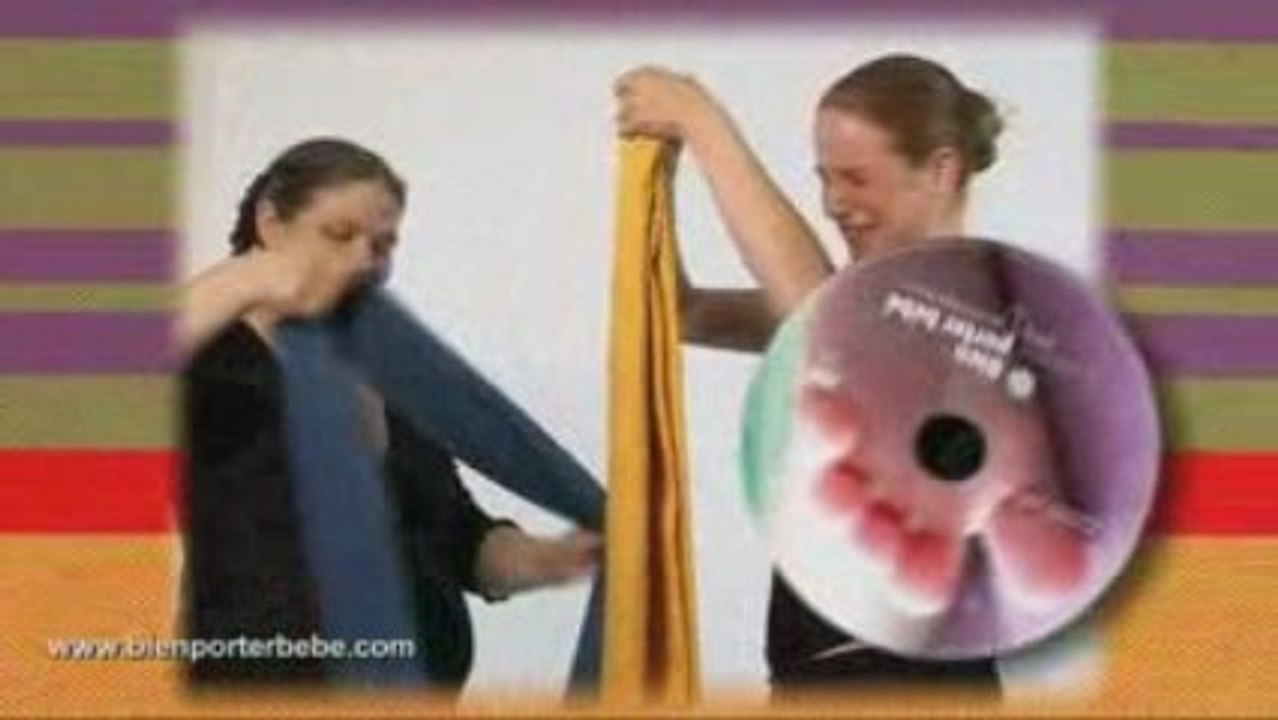 Bande annonce du DVD Bien Porter Bébé en écharpe tissée