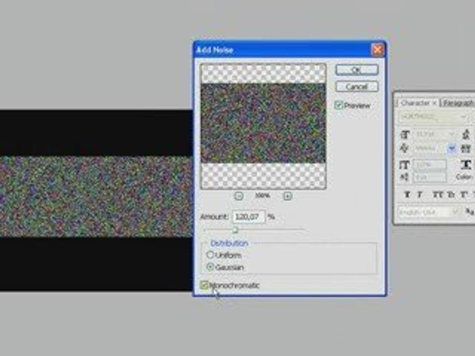 Photoshop - Crear textura metalica