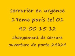 serrurier 19eme 20eme 17eme paris tel 01 77 38 12 12