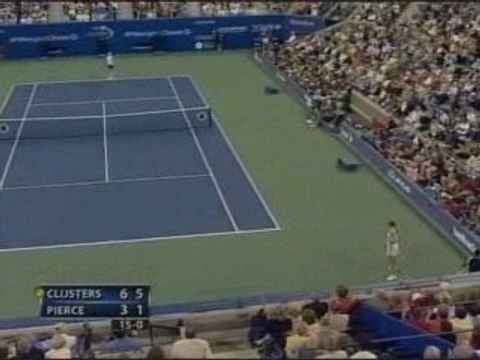 Pierce-Clijsters Us open final 2005