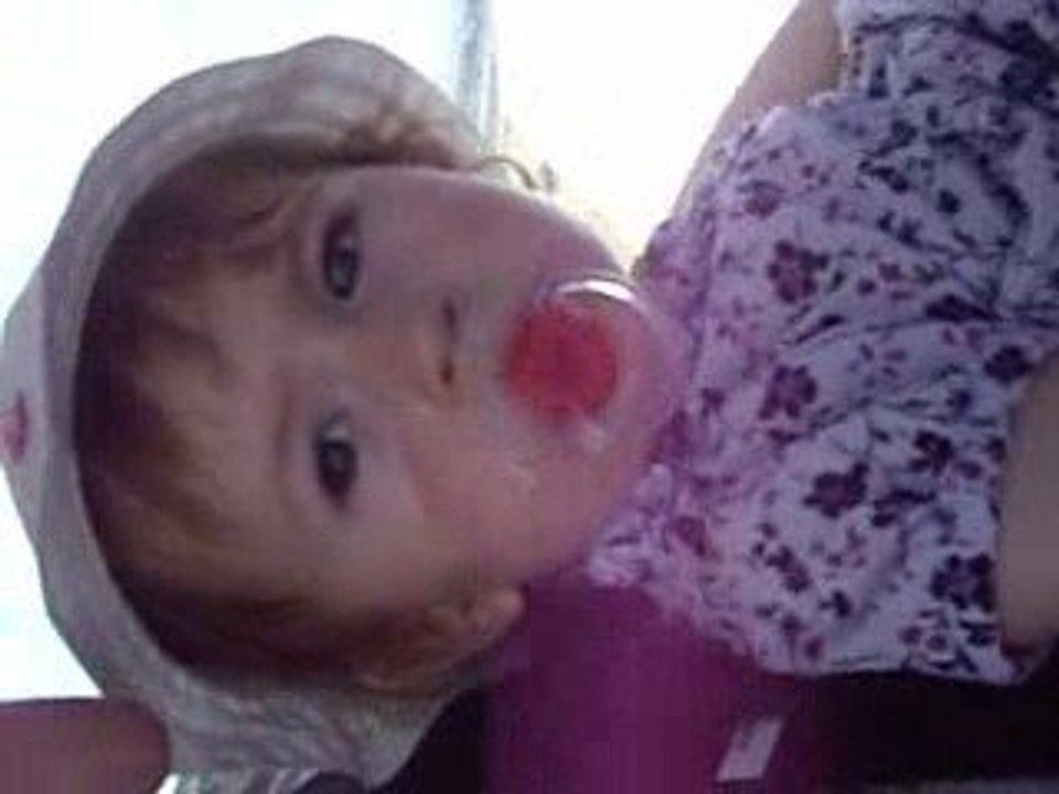 Baptème de l'air Laura, 17 mois