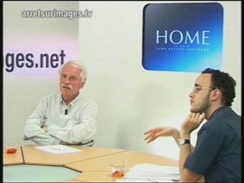 Arthus-Bertrand, Luc Besson et le téléchargement de HOME