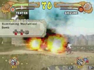 Naruto Shippuden : Ultimate Ninja 4 - Tenten VS Shizune