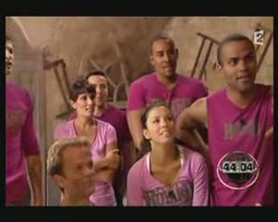 Fort Boyard 2009 Eva Longoria Le morpion Tony Parker
