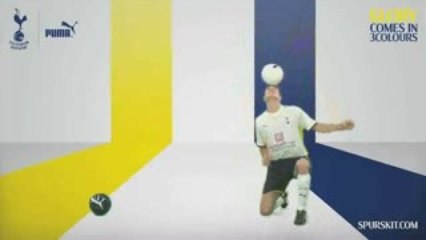 Billy Wingrove in the Tottenham Hotspur 2009/2010 kit!