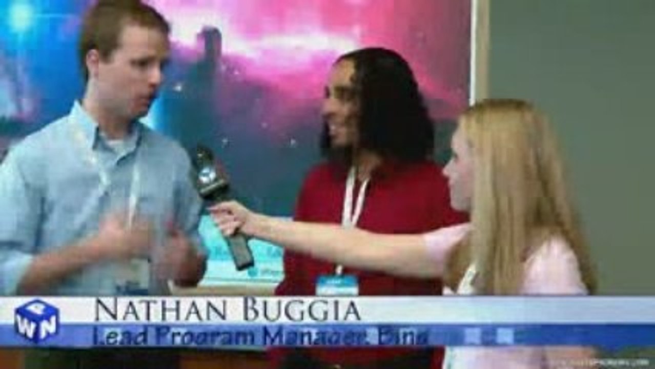 Nathan Buggia and Ramez Naam with BING