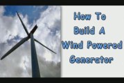 How To Build A Wind Powered Generator Cheaply & Easily!