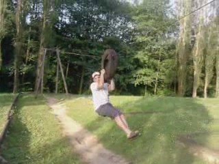 des gamins au parc