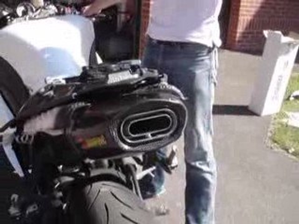 Zx-6R 2008 Akrapovic avec Chicane