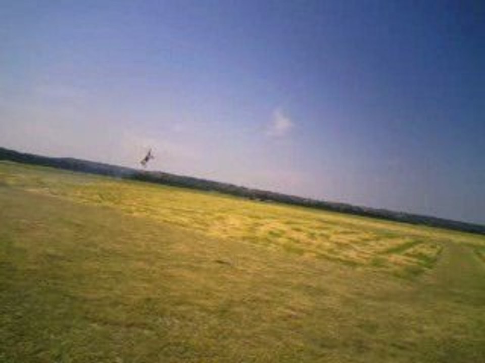 vol de rodage du Trex 600