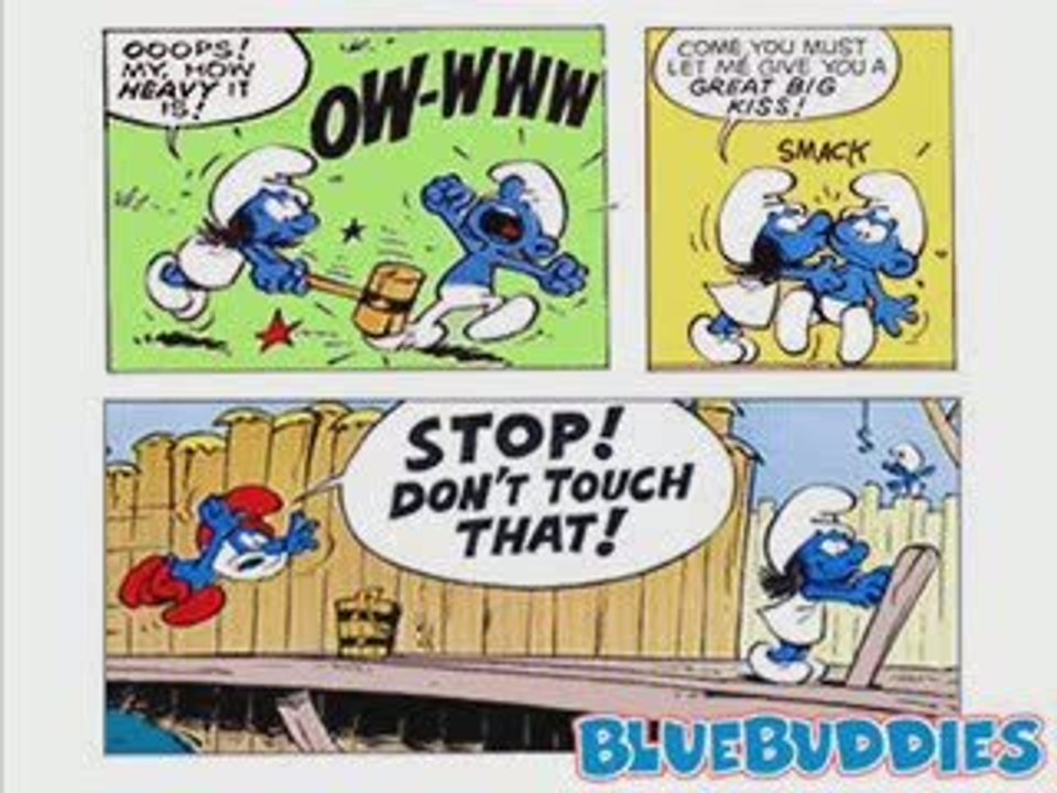 LOS pitufos SATANICOS