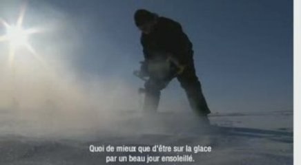 La pêche sur glace - Saskatchewan, Canada