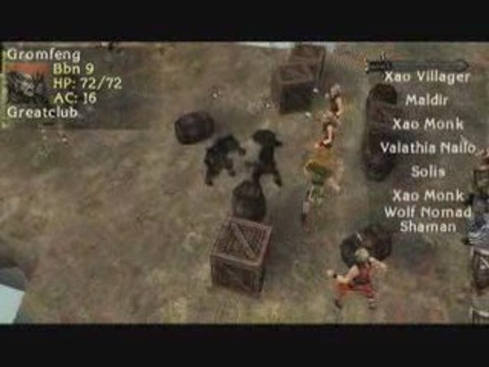 Dungeons & Dragons Tactics Gameplay