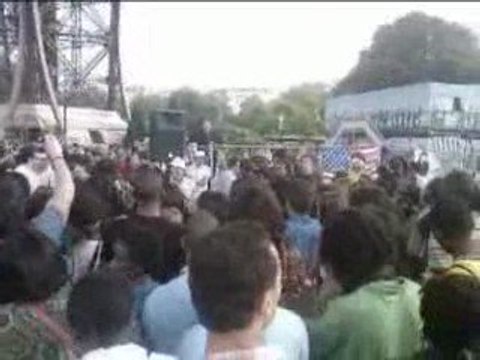 Hommage à Michael Jackson Tour Eiffel 28 juin 2009