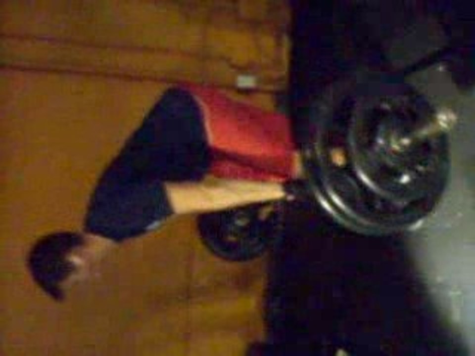 SDT- 3 reps à124 Kg