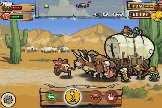 The Oregon Trail - Jeu iPhone / iPod touch Gameloft