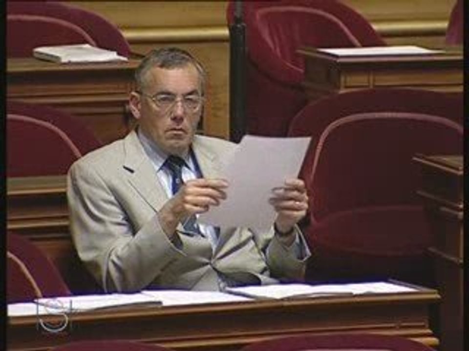 Intervention sénateur le Menn le 18 Mai
