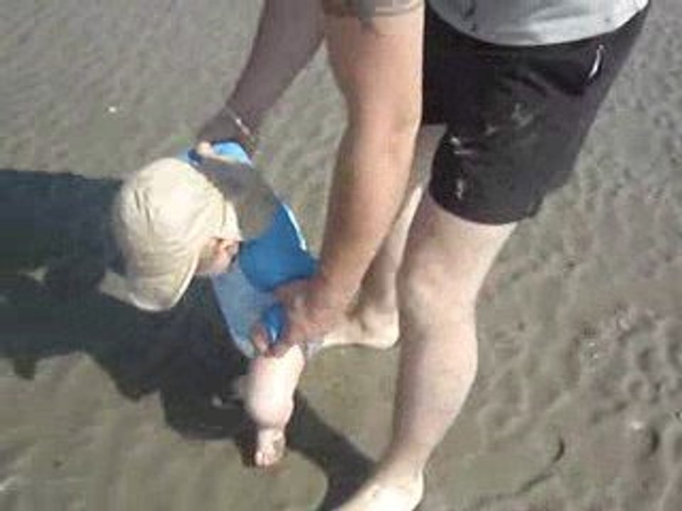 Louciann à la plage!