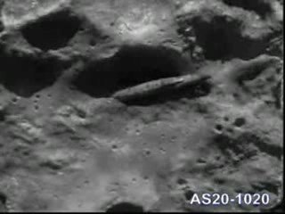Alien Spaceship on The Moon Stills From Apollo 20