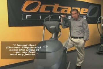 Winner of The Biggest Loser Trains with Octane Fitness