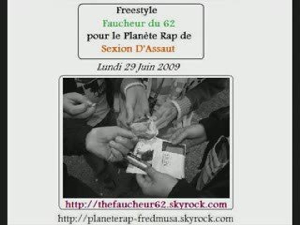 [MP3] Freestyle Faucheur du 62 avec Sexion D'Assaut (29-06-0