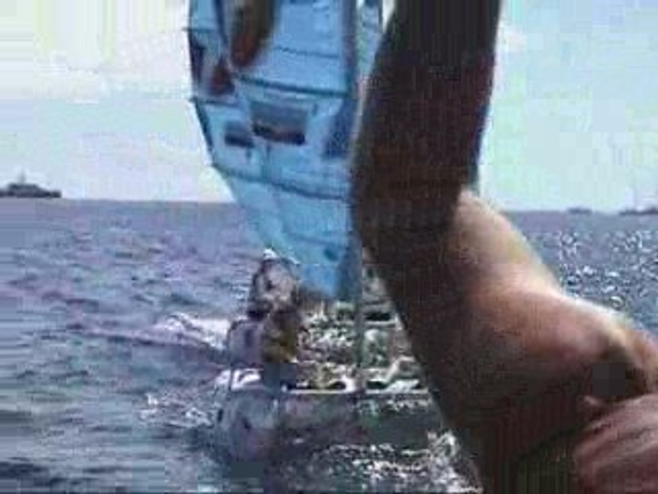 1ère séance de catamaran