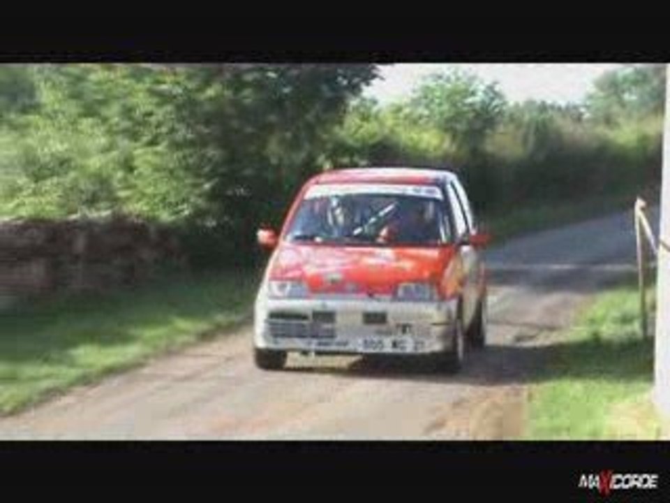 aldine et sophie rallye du brionnais 2009