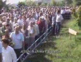 tahir  yener cenazesi