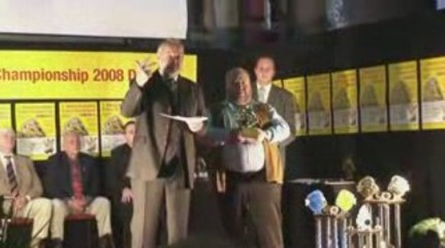 Discus rouge uni Duisbourg 2008