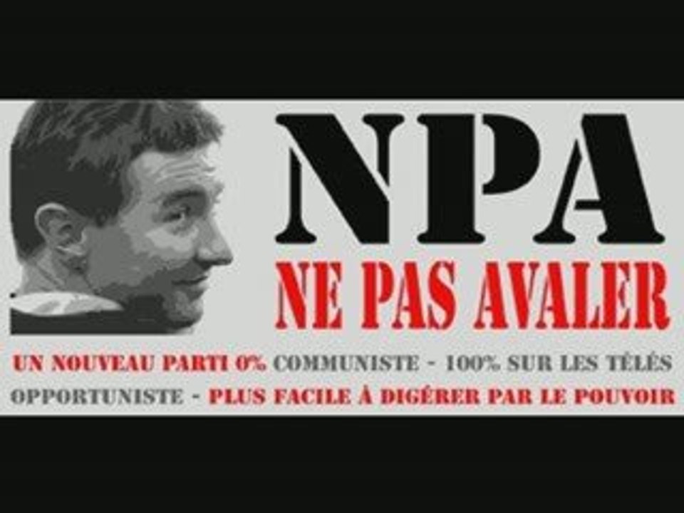 Témoignage d'1 ancien responsable NPA menacé et injurié...