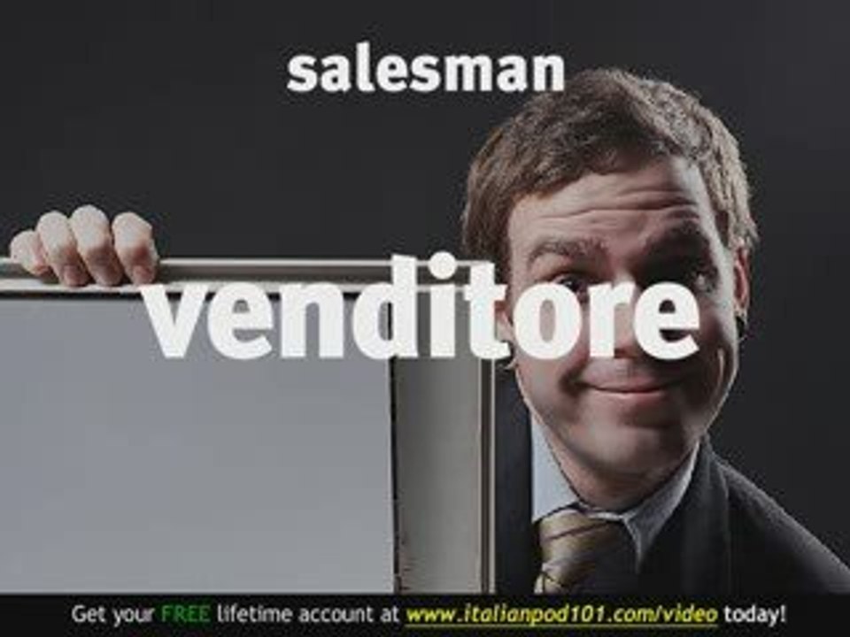 Learn Italian - Italian Job Vocabulary