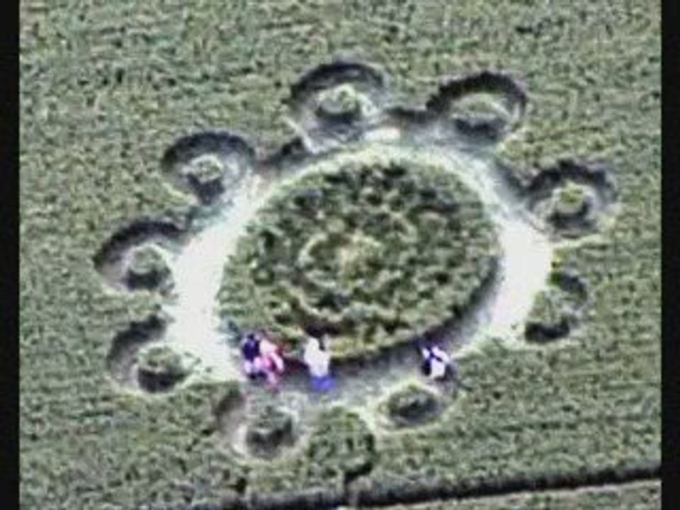 UFO LATEST CROP CIRCLES JUNE 24 2009.flv