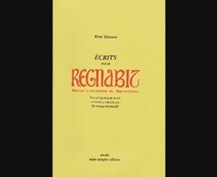 LLP  René Guénon symbolique Franc-Maçonnerie