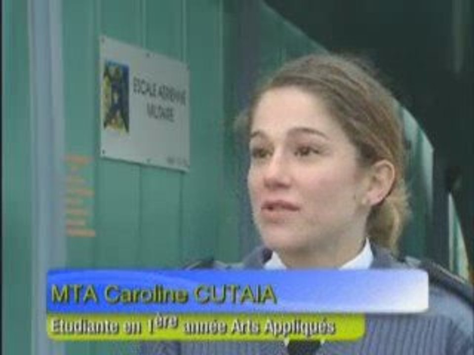 Rencontre avec des réservistes de l'armée de l'air