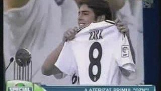 Presentation Kaka au Real Madrid