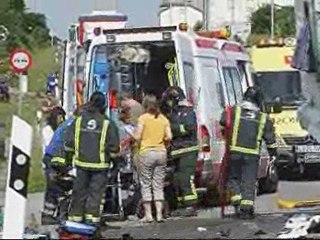 Accidente en Arboces (El Franco) 2009