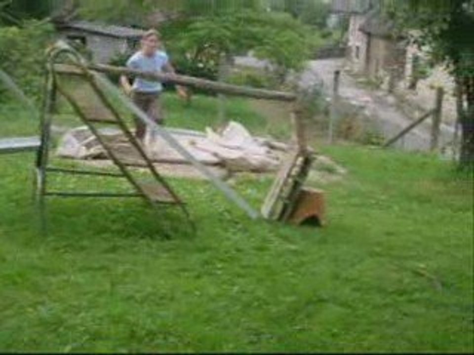 Moi a pied sur 97 cm