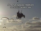 Formation pilote biplaceur handi parapente