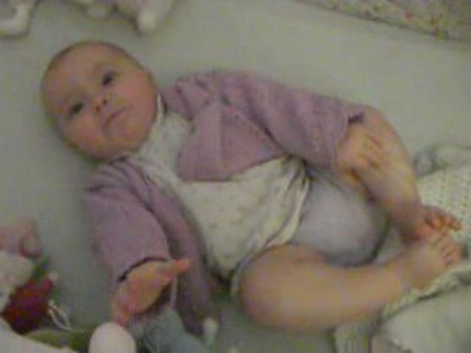 Clotilde aime ses pieds