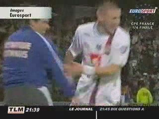 16/04/2008 - TLM Lyon - Soulagement pour l'Olympique Lyonnais